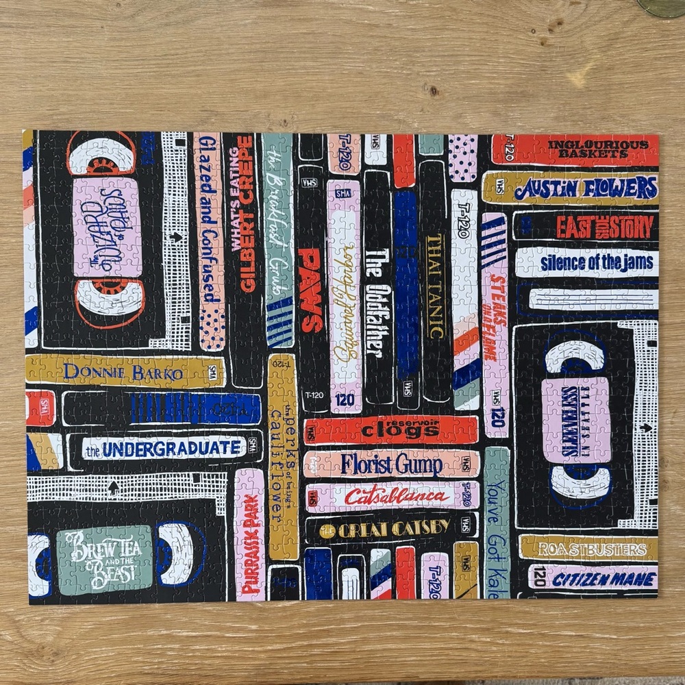Classic Rewind 1000 Piece Puzzle - Picture 4 of 4